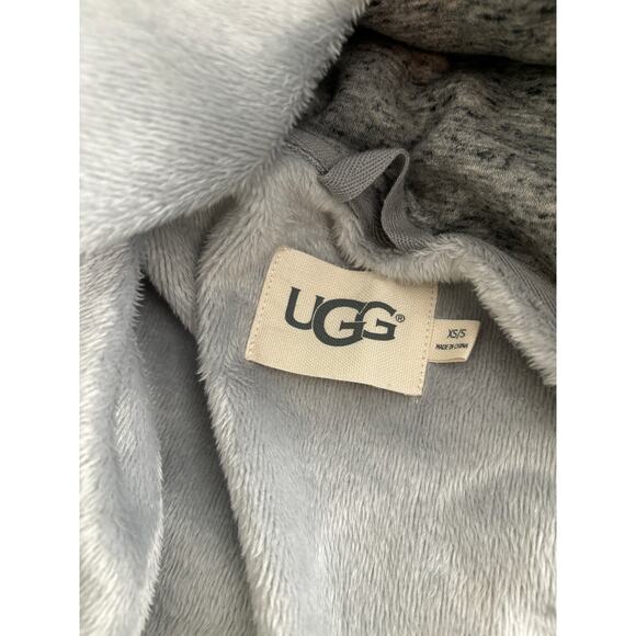 Ugg Gray Picot Poncho Sweater Cape Xs/S - Picture 7 of 10